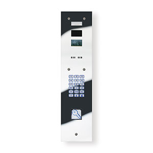 5DDPPN-M Digital dial entrance unit with PinNet reader - mirror stainless