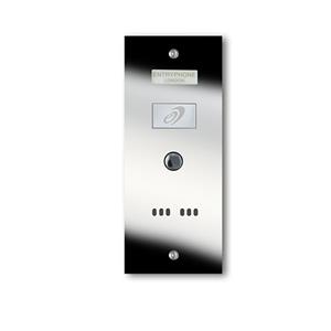 9200/1F-M 1 button mirror stainless steel panel - flush