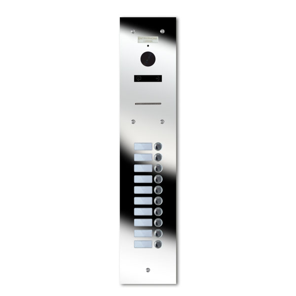 92Q/A10-M 10 button mirror stainless steel panel
