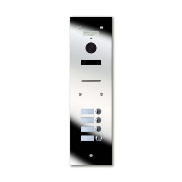 92Q/A4-M 4 button mirror stainless steel panel