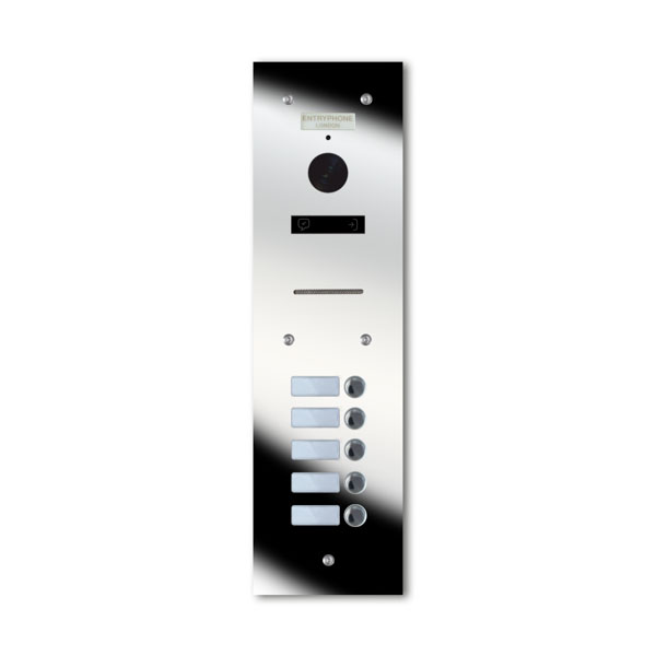 92Q/A5-M 5 button mirror stainless steel panel