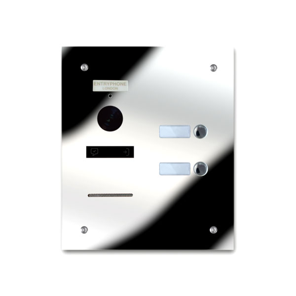 92Q/B2-M 2 button mirror stainless steel panel