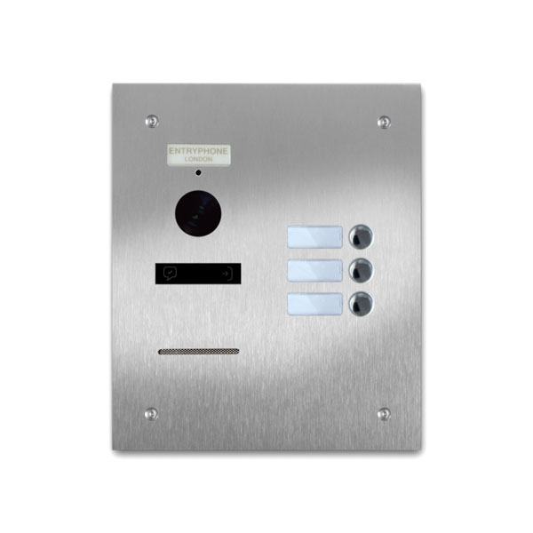 92Q/B3-S 3 button stainless panel
