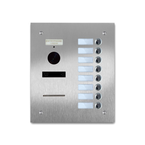 92Q/B8-S 8 button stainless panel