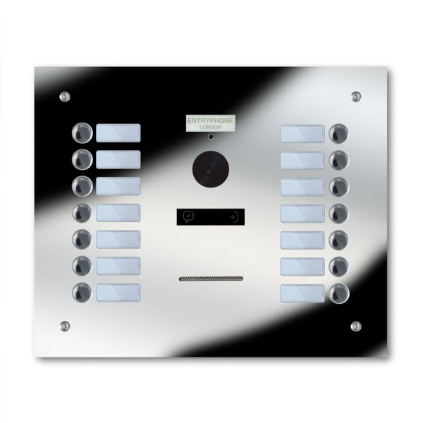 92Q/C14-M 14 button mirror stainless steel panel