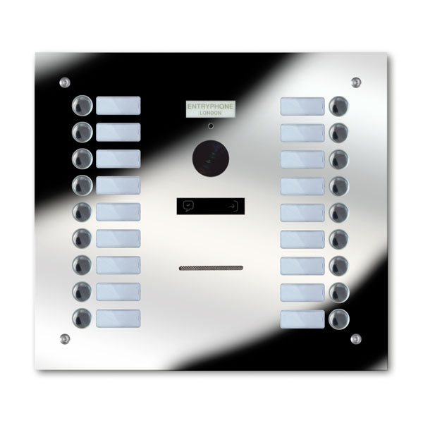 92Q/C18-M 18 button mirror stainless steel panel